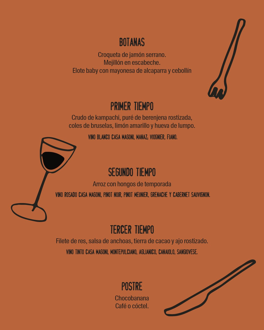Cena Maridaje Alma - Grecia Guerrero